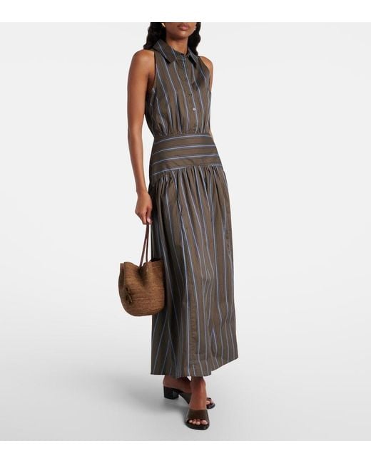Ruslan Baginskiy Brown Hatbag Raffia Crossbody Bag