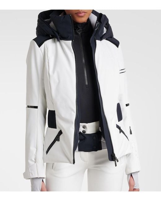 Toni Sailer White Martha Ski Jacket
