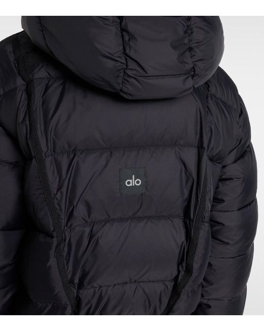Alo Yoga Blue Puffer Jacket