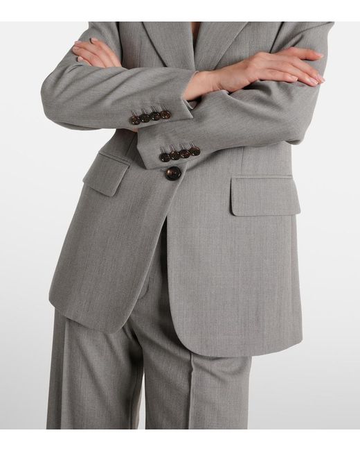 Chloé Gray Wool Blazer