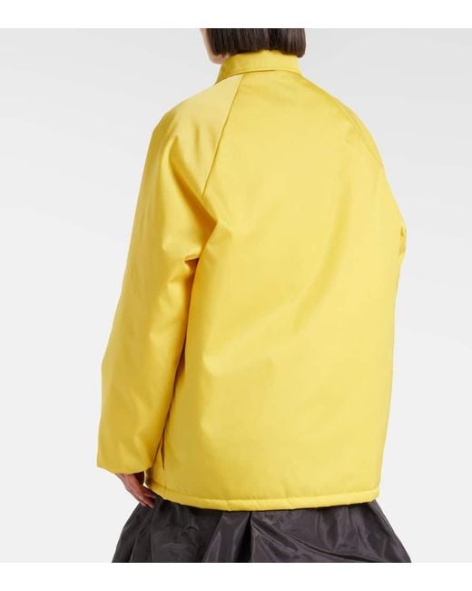 Prada Yellow Re-Nylon Jacket