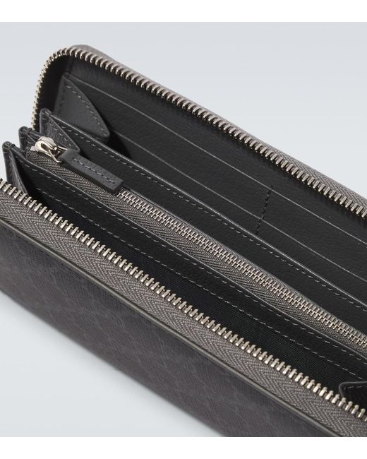 Cartera Con Gg Gucci de hombre de color Black