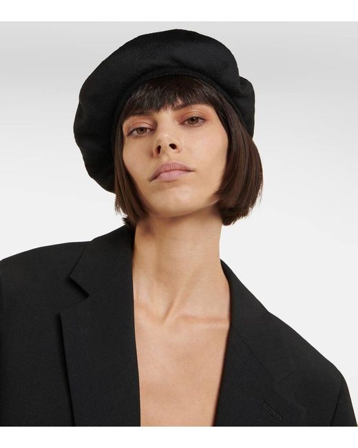 Beret Dodo En Cachemire The Row en coloris Black