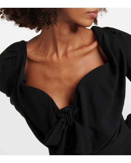 Vivienne Westwood Iwona Corset-Style Minidress in Black | Lyst