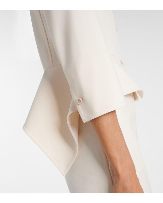 Max Mara Natural Peplum Jacket
