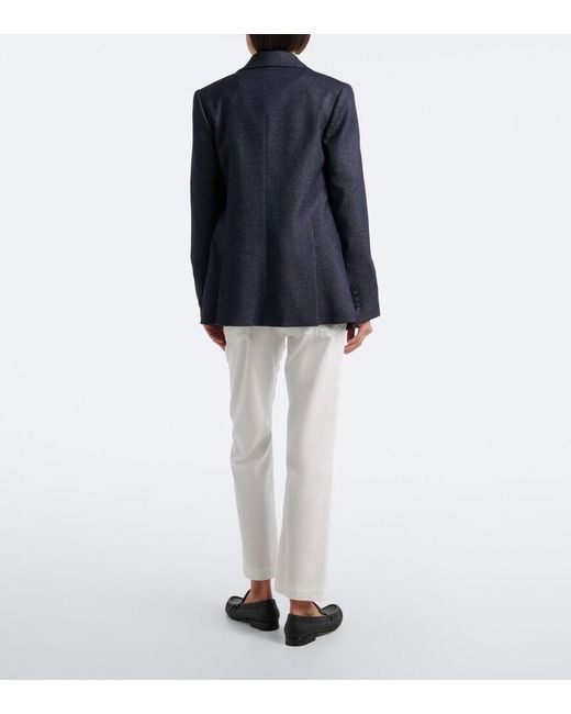 Eleventy White Cropped Slim Jeans