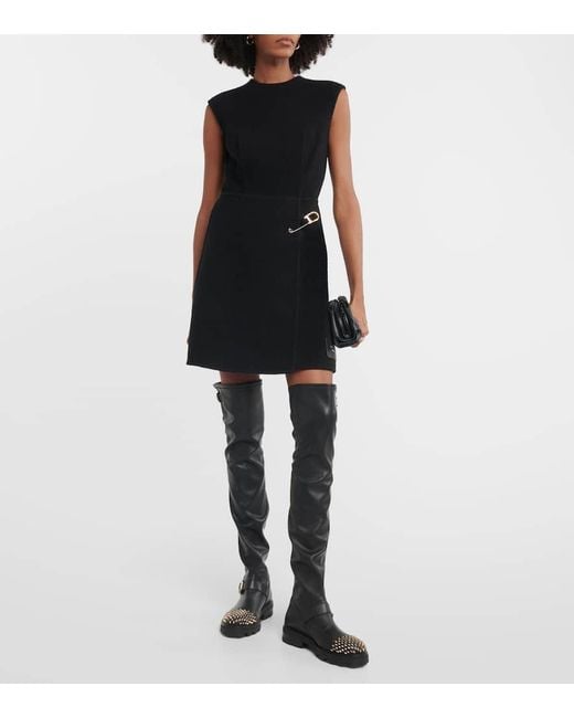 Jimmy Choo Black Biker Ii Knee-High Boots
