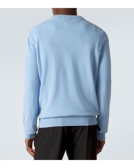 Jil Sander Pullover Aus Wolle in Blue für Herren