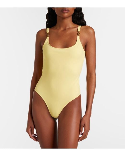 Versace Yellow Medusa Swimsuit