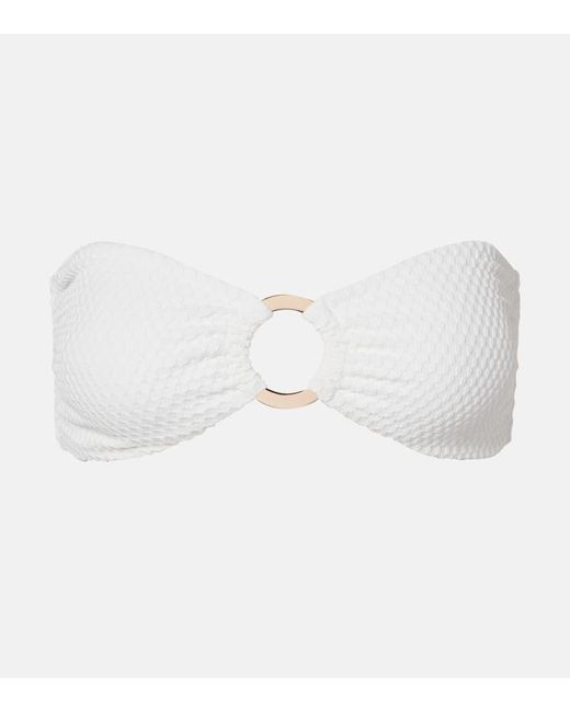 Top De Bikini Carlotta Alexandra Miro de color White