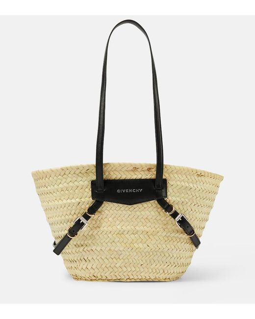 Givenchy Natural Tote Voyou Small aus Raffiabast