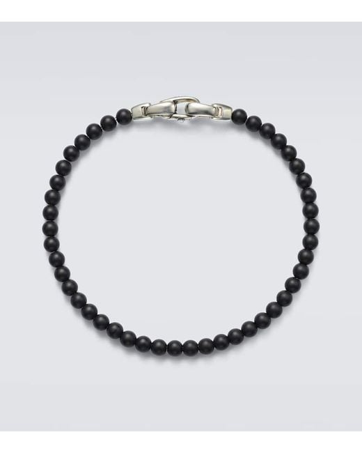 Bracciale Spiritual Beads di David Yurman in Metallic da Uomo