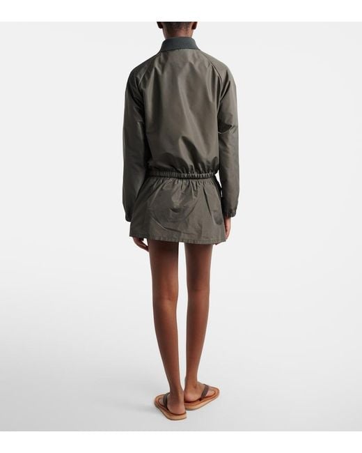 Miu Miu Black Technical Miniskirt