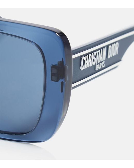 Dior Blue Wildior S3U Square Sunglasses
