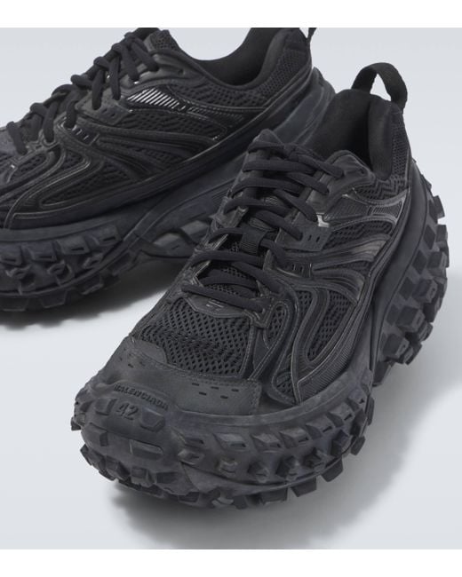 Balenciaga Black Bouncer Sneakers for men