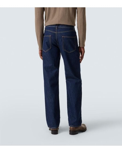 The Row Blue Rossen Straight Jeans for men