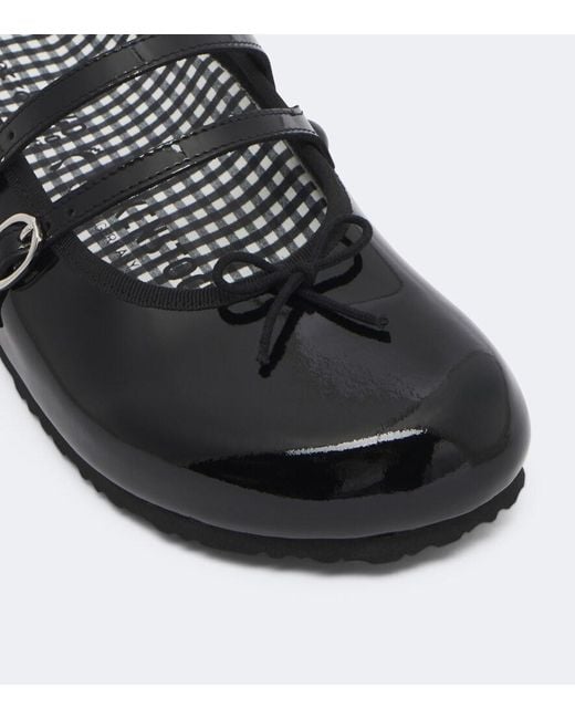 Birkenstock Black X Repetto Scala Patent Leather Mules