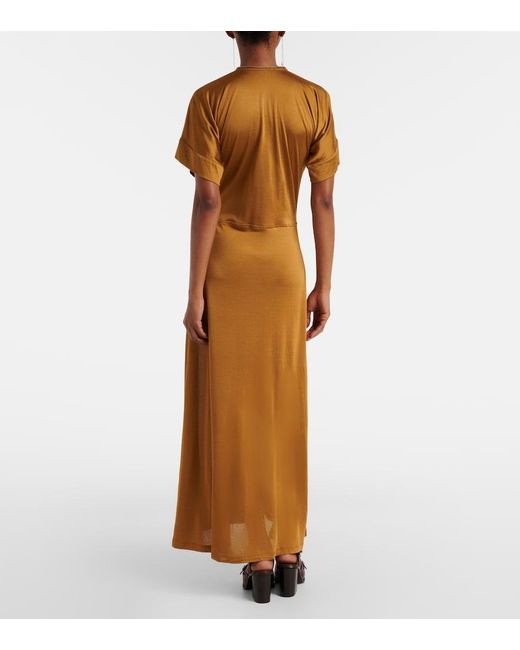 Lemaire Natural Jersey Maxi Dress
