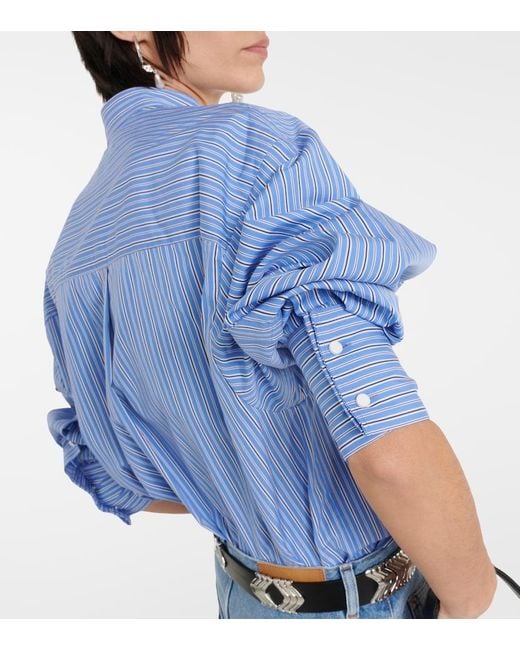 Isabel Marant Blue Ramsey Shirt
