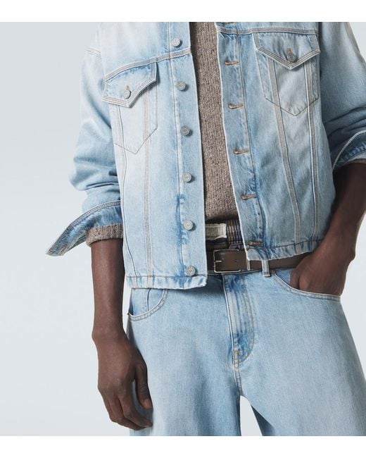 ERL Blue Denim Jacket for men