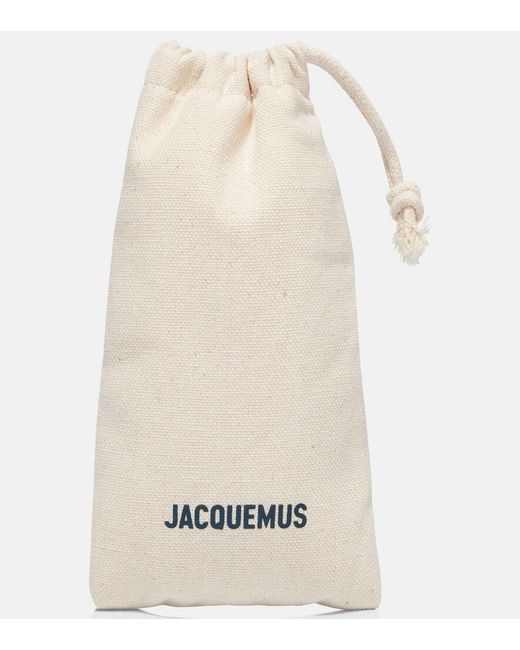 Jacquemus Natural Aviator Sunglasses
