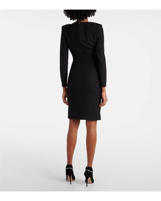 Abito Midi Con Cristalli di Roland Mouret in Black