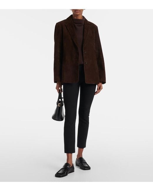 Vince Brown Suede Blazer