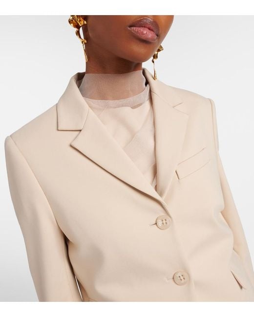 Dorothee Schumacher Natural Emotional Essence Cropped Blazer