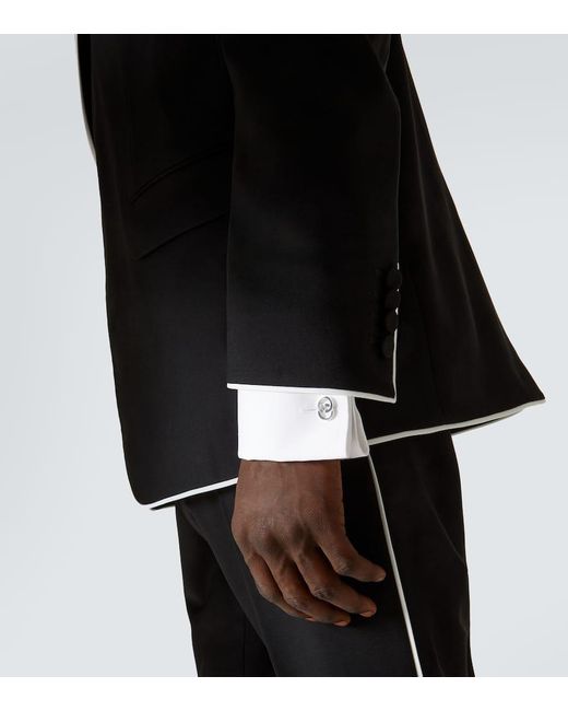 Gucci White Interlocking G Sterling Cufflinks for men