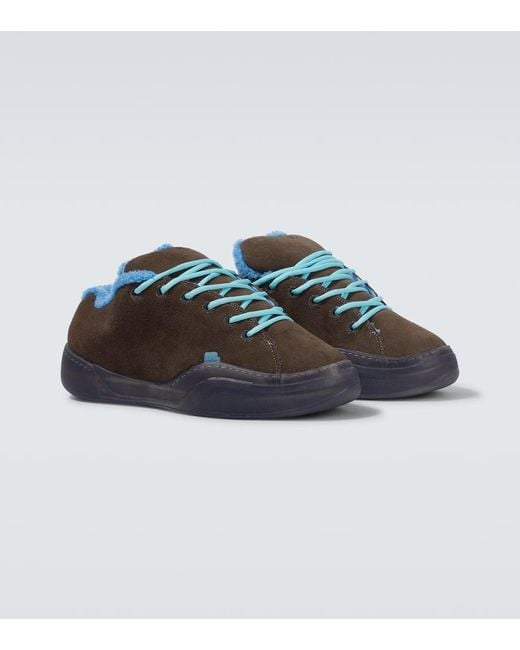 ERL Sneakers Vamp Skate Aus Veloursleder in Brown für Herren