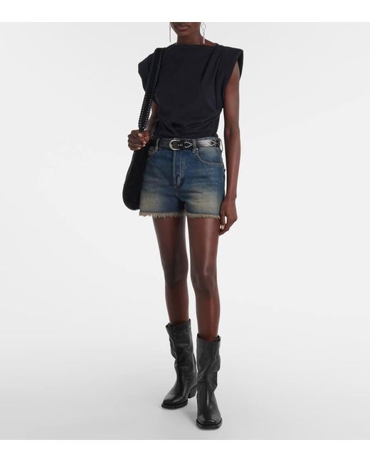 Top Maisan di Isabel Marant in Black