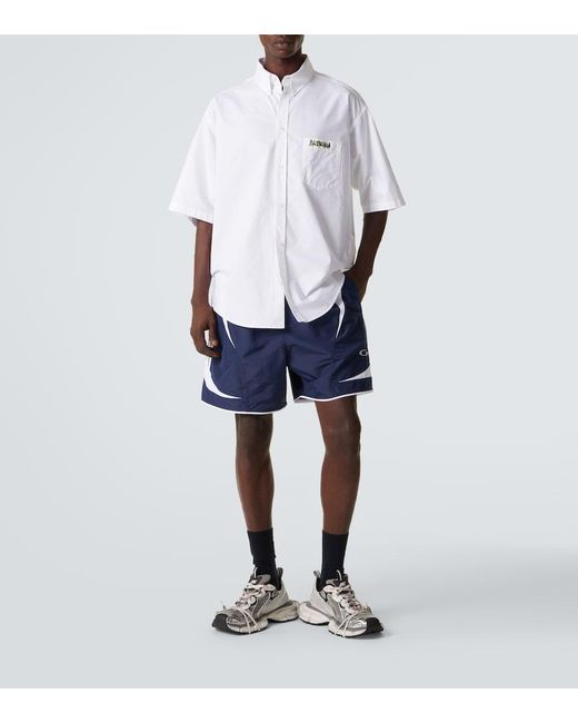 Balenciaga White 3Xl Split Logo Sneaker for men