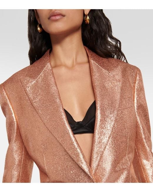 Tom Ford Brown Iridescent Sable Blazer