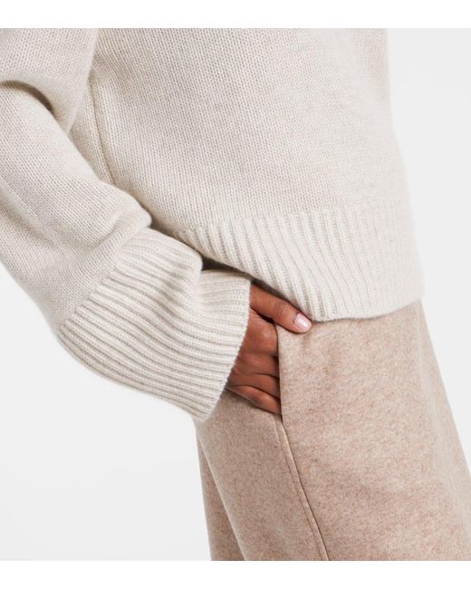 Lisa Yang Natural Sony Cashmere Sweater