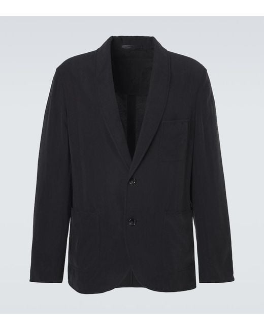 Giorgio Armani Blue Asv Blazer for men