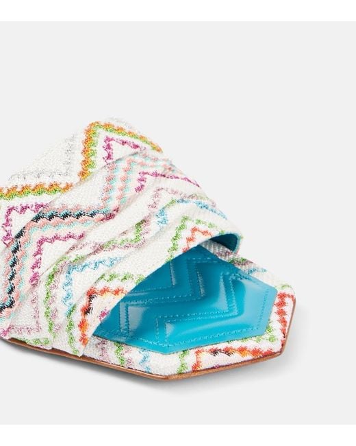 Missoni Blue Gia Sandals