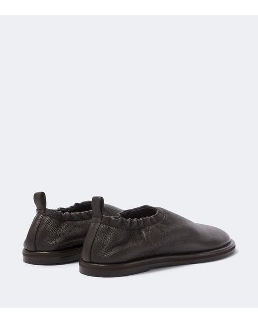 Studio Nicholson Brown Korine Leather Slip-On Shoes for men