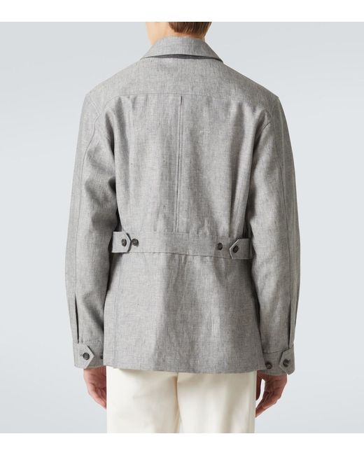 Giacca di Dunhill in Gray da Uomo