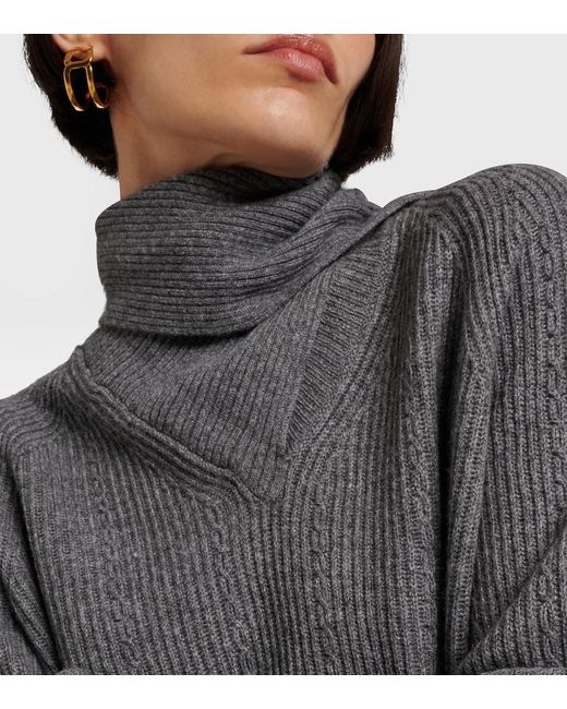Etro Gray Cashmere Sweater