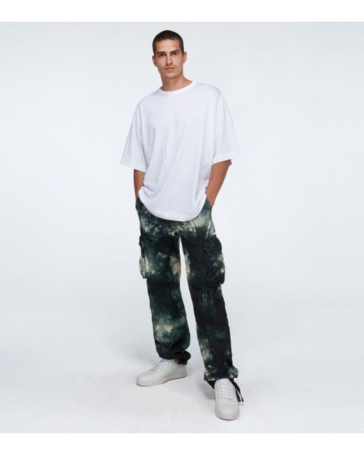 Tie-dye Contour Cargo Pants 