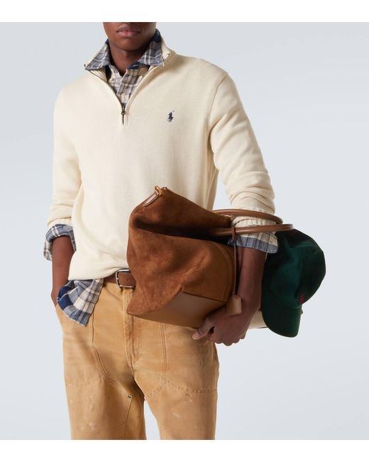 Polo Ralph Lauren Pullover Aus Baumwolle in Natural für Herren