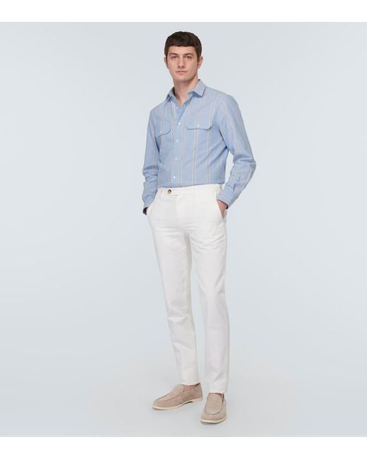 Mocassini Pace di John Lobb in White da Uomo