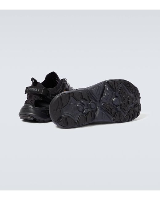 Hoka One One Black Hopara 2 Sneakers for men