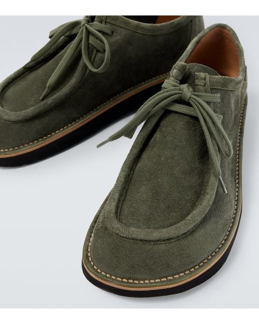 Chaussures Bateau Faro En Daim Loewe pour homme en coloris Green