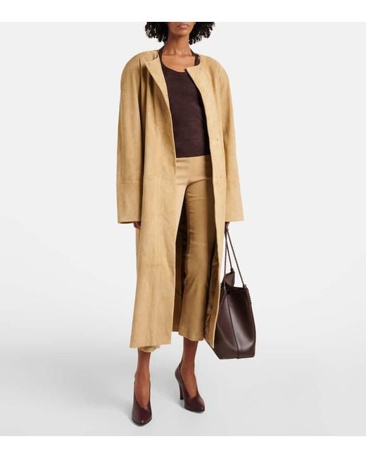 Stouls Natural Leggings Jp Twenty Aus Veloursleder