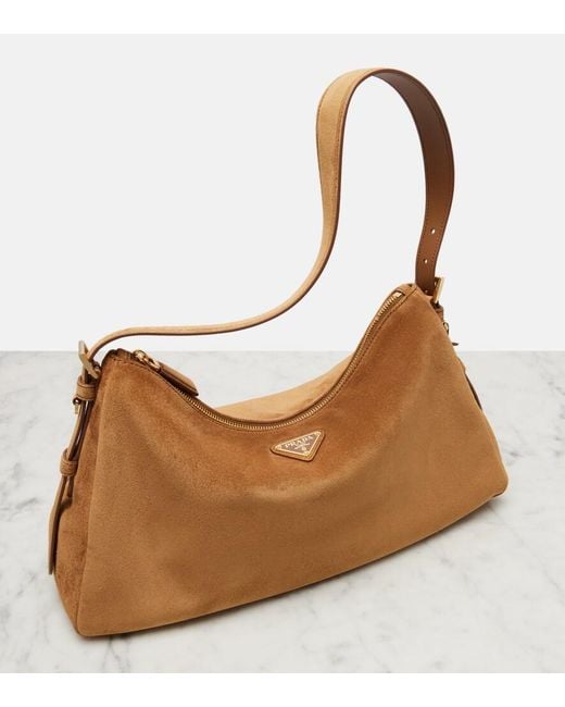 Prada Brown Schultertasche Aimee Large