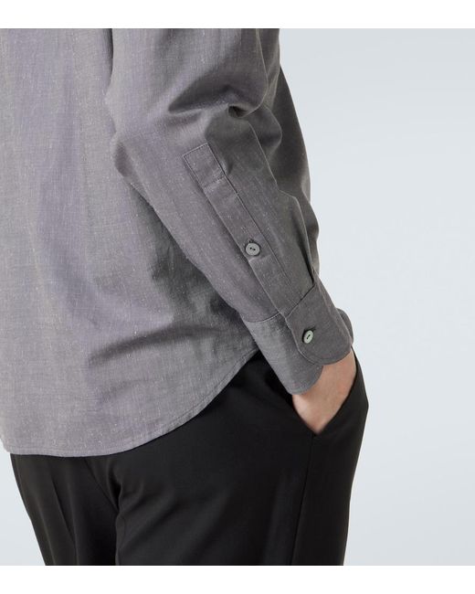 Camicia di STÒFFA in Gray da Uomo