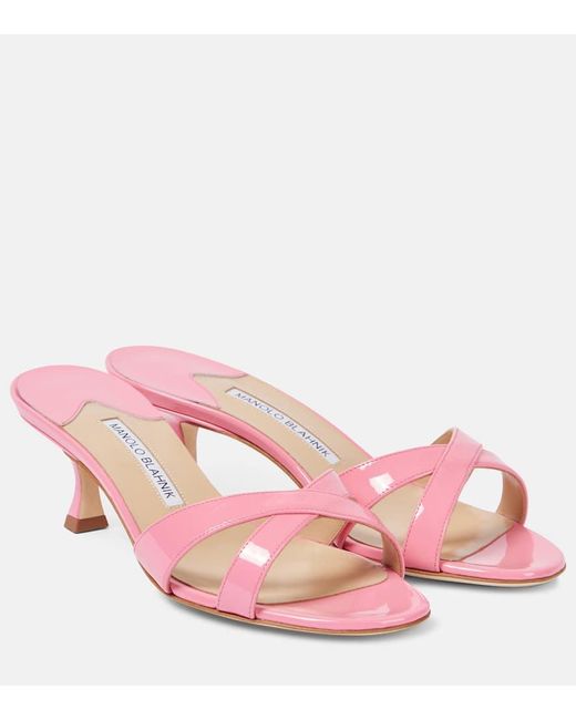 Sandali Callamu 50 di Manolo Blahnik in Pink