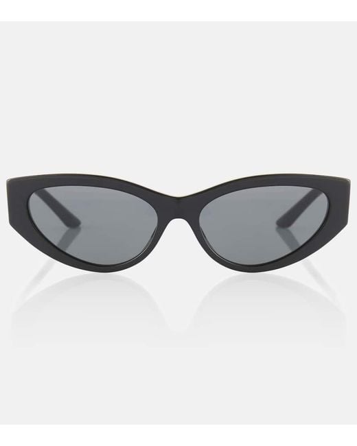 Versace Gray Medusa Cat-Eye Sunglasses