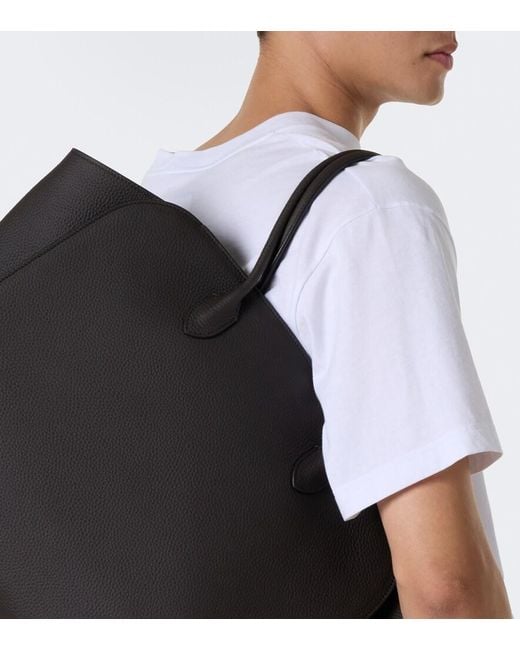 Borsa Marlo 17 di The Row in Black da Uomo